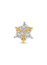 Princess Cut Trio Geometric Diamond Gold Nose Pin (Nath / Stud)