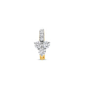 Diamond Hoop Earrings